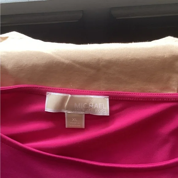 MICHAEL Michael Kors Pink Cut Out Blouse - Picture 2 of 3